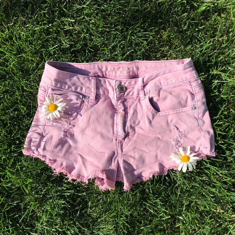 American Eagle Mid-Rise Festival Shorts